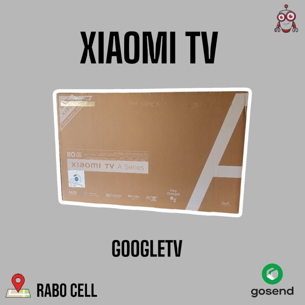TV Xiaomi 32" A GoogleTV new digital youtube