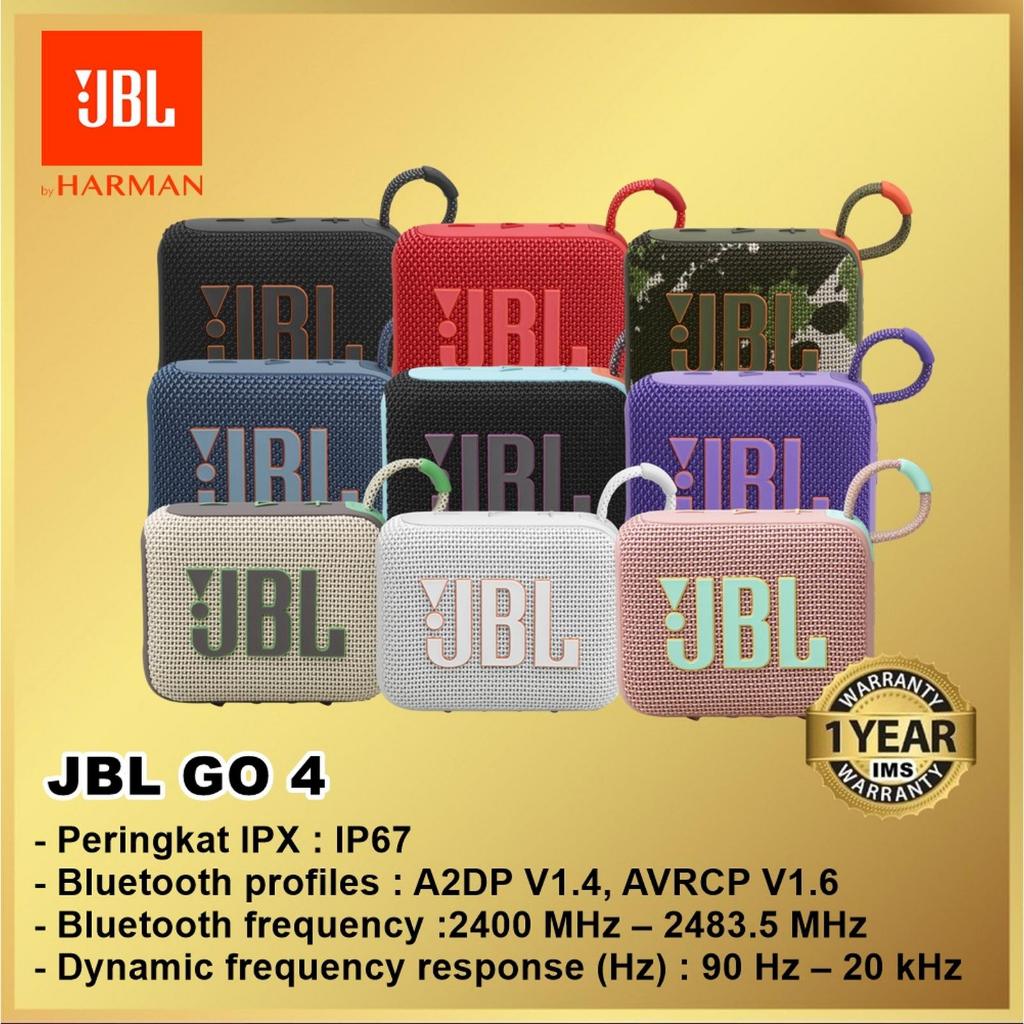 JBL Go 4 Bluetooth Speaker Portable Waterproof GO 4