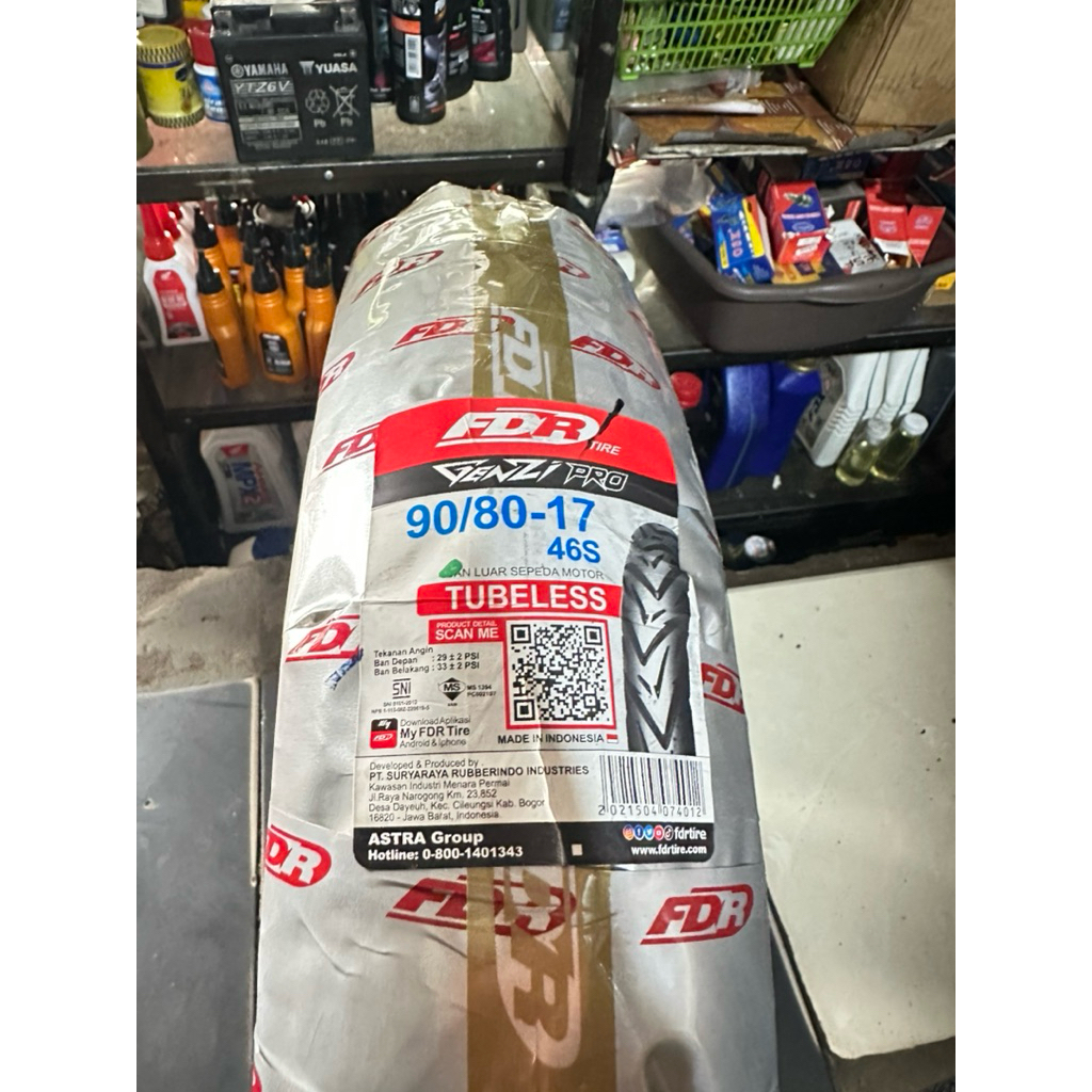 FDR GENZI PRO 90/80-17 TUBLES
