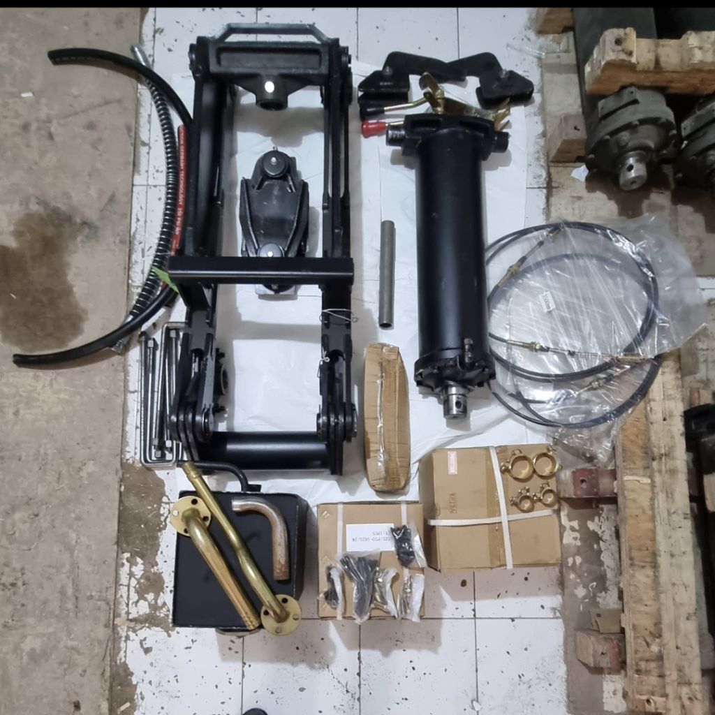 Hidrolik 160-70 lengkap PTO // Hidrolik canter lengkap