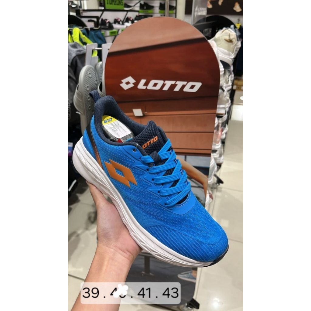 sepatu sport pria lotto original grey clement