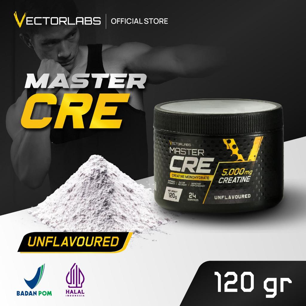 Vectorlabs Master Cre Creatine 24 Serving Creatine Monohydrate 120gr