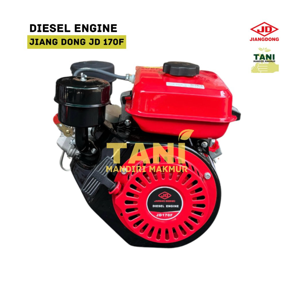 JD 170F DIESEL ENGINE JIANGDONG JD170F 5HP / Mesin Penggerak Serbaguna Solar Diesel JD-170F JD 170F 