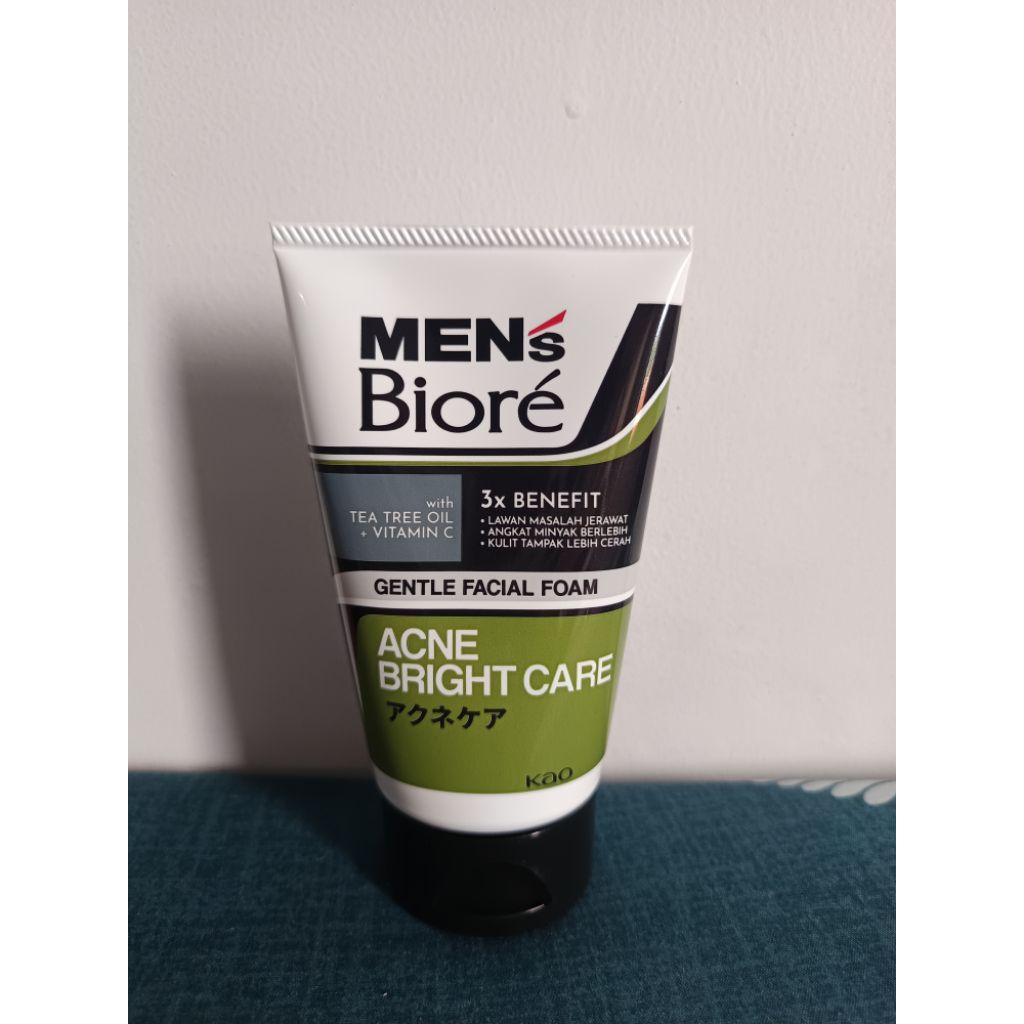 mens biore facial wash