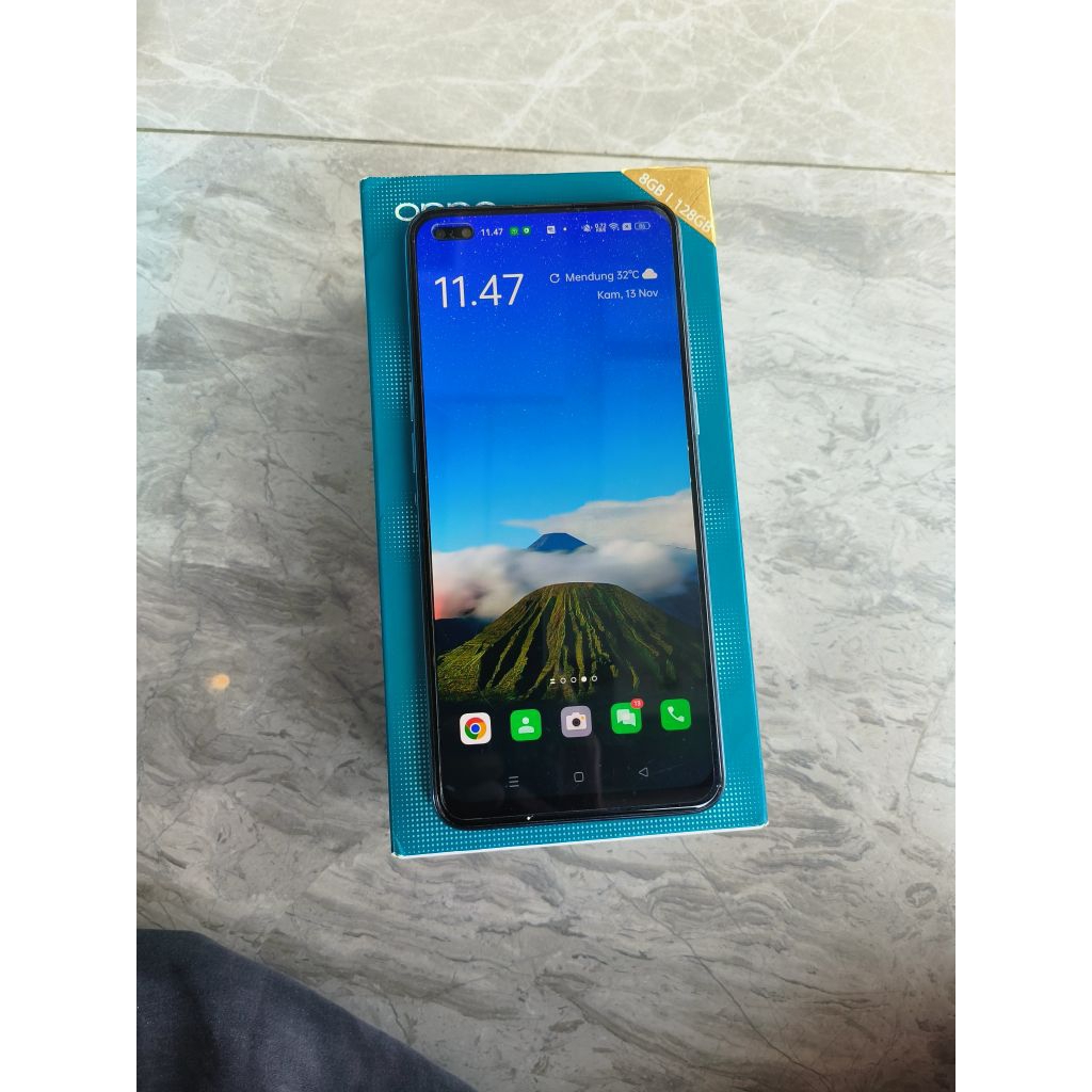 Oppo Reno 4 Hp Android Ram 8/128 Garansi Resmi Oppo Indonesia