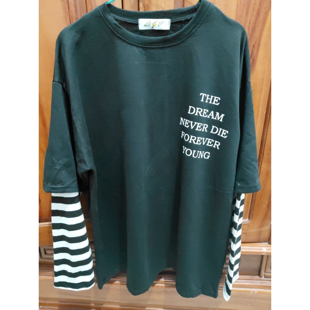 baju kaos cowok XL preloved bundling 3 pcs