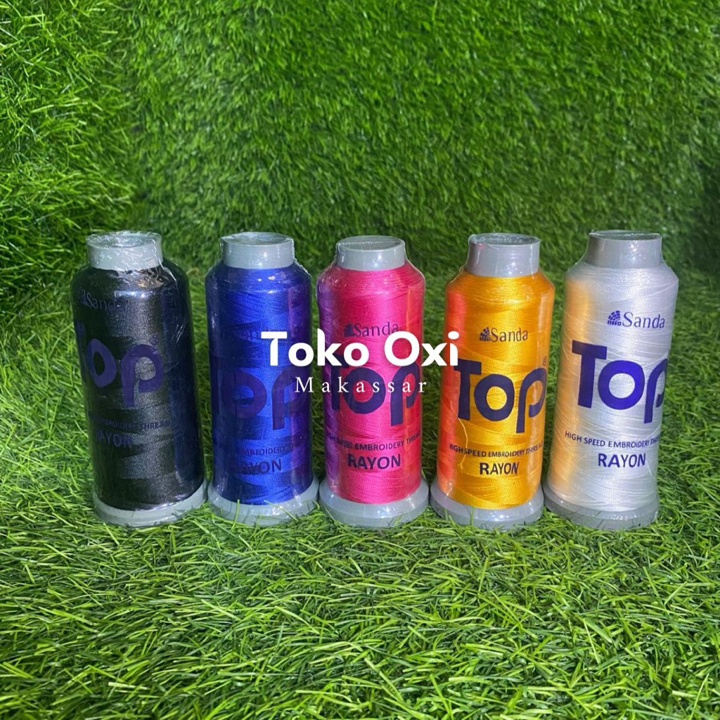 BENANG BORDIR RAYON MERK TOP