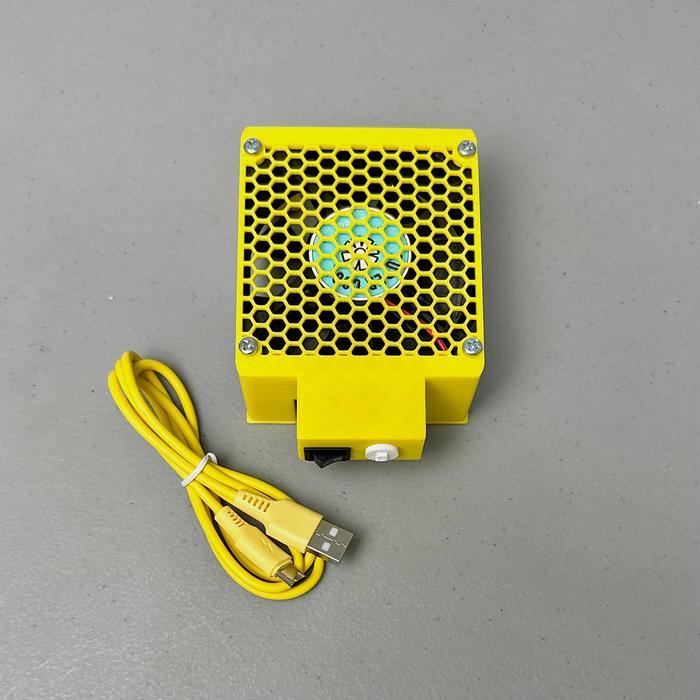 KIPAS PORTABLE USB ROUTER FAN - Kipas Modem Router WiFi TV Box Decoder Fan Untuk Modem Decoder Wifi 