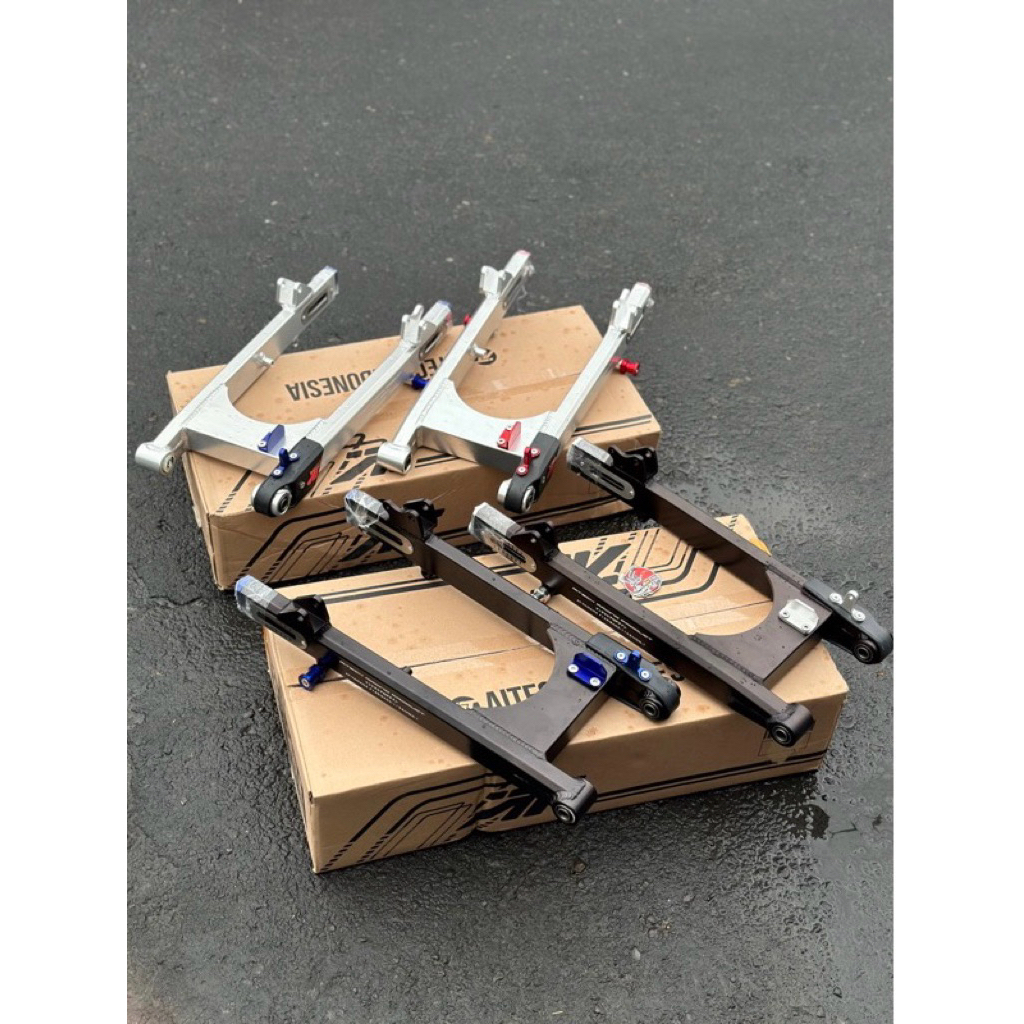 swing arm FIZ R almunium aitech arm standart aitech yamaha fizr force 1 lengan ayun fizr almunium ai