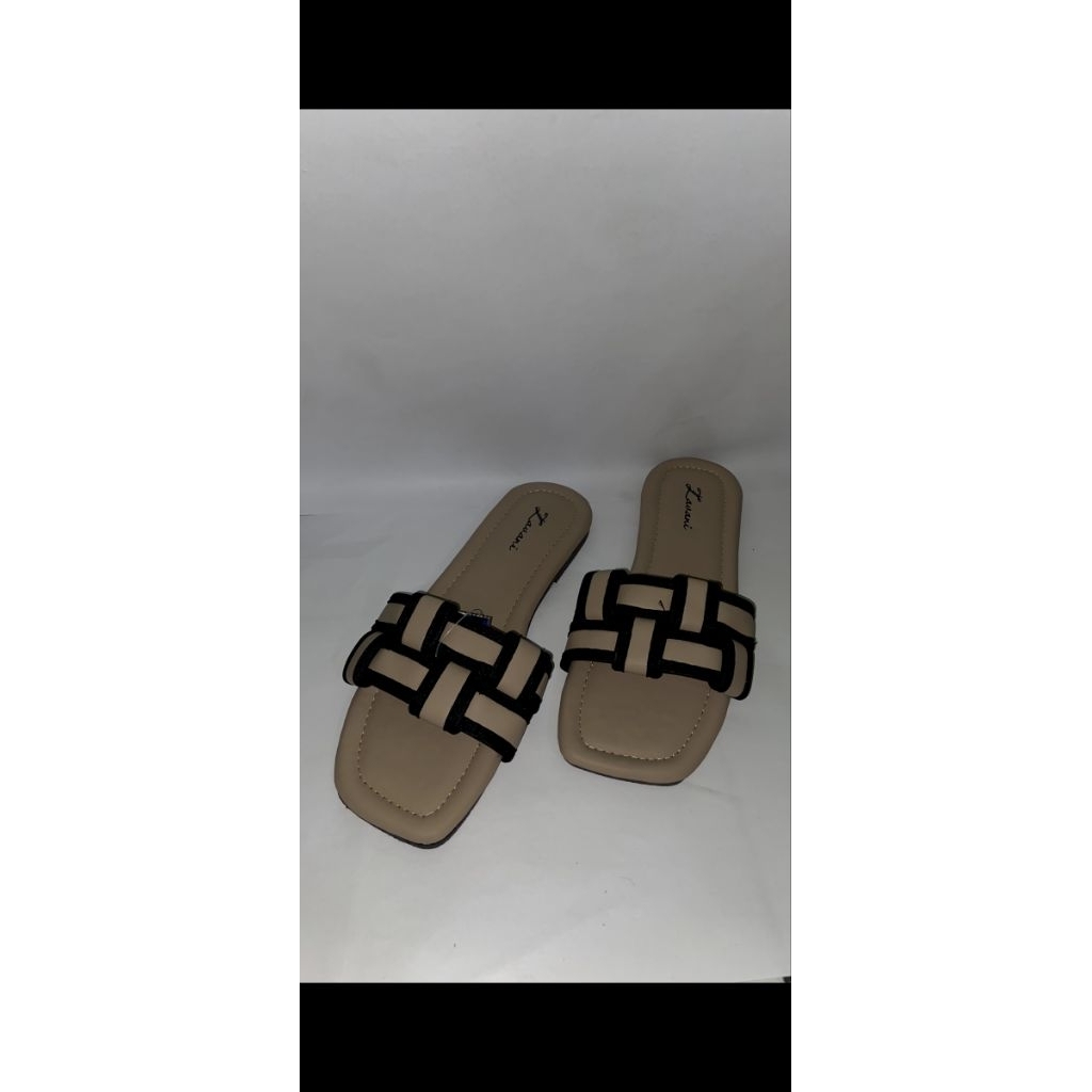 sandal Flat/sandal Korean/sandal teplek/sandal terbaru