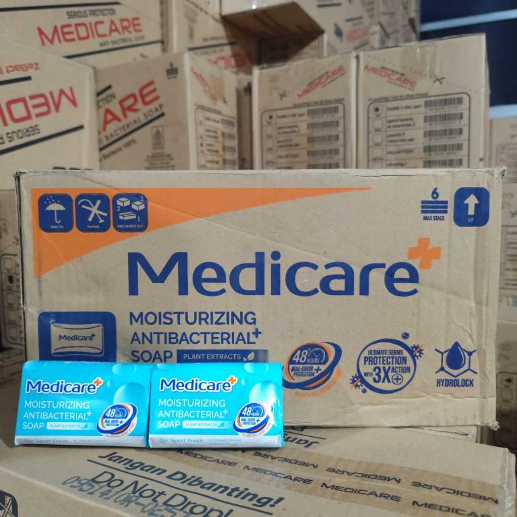 1 Dus Sabun Medicare ISI 72 PCS / Sabun Mandi 1 Dus Murah