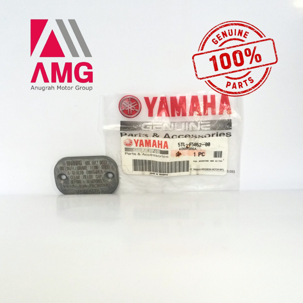 CAP, RESERVOIR YAMAHA MIO SPORTY LAMA (5TL-F5852-00) / TUTUP TABUNG REM DEPAN
