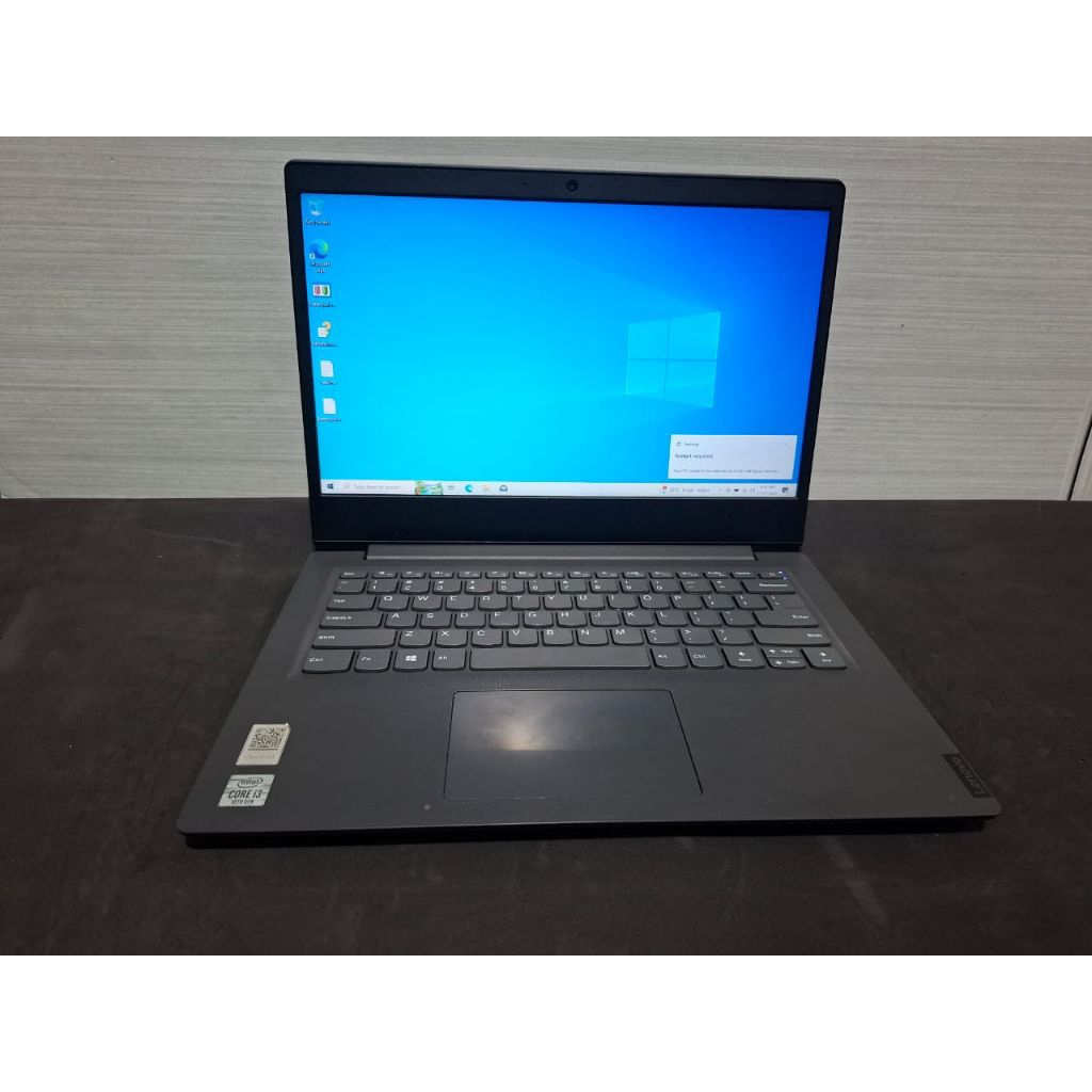Laptop Lenovo Ideapad V14-ITL •Laptop Hampir Like New •SSD 256GB •4GB •CORE I3 GEN10