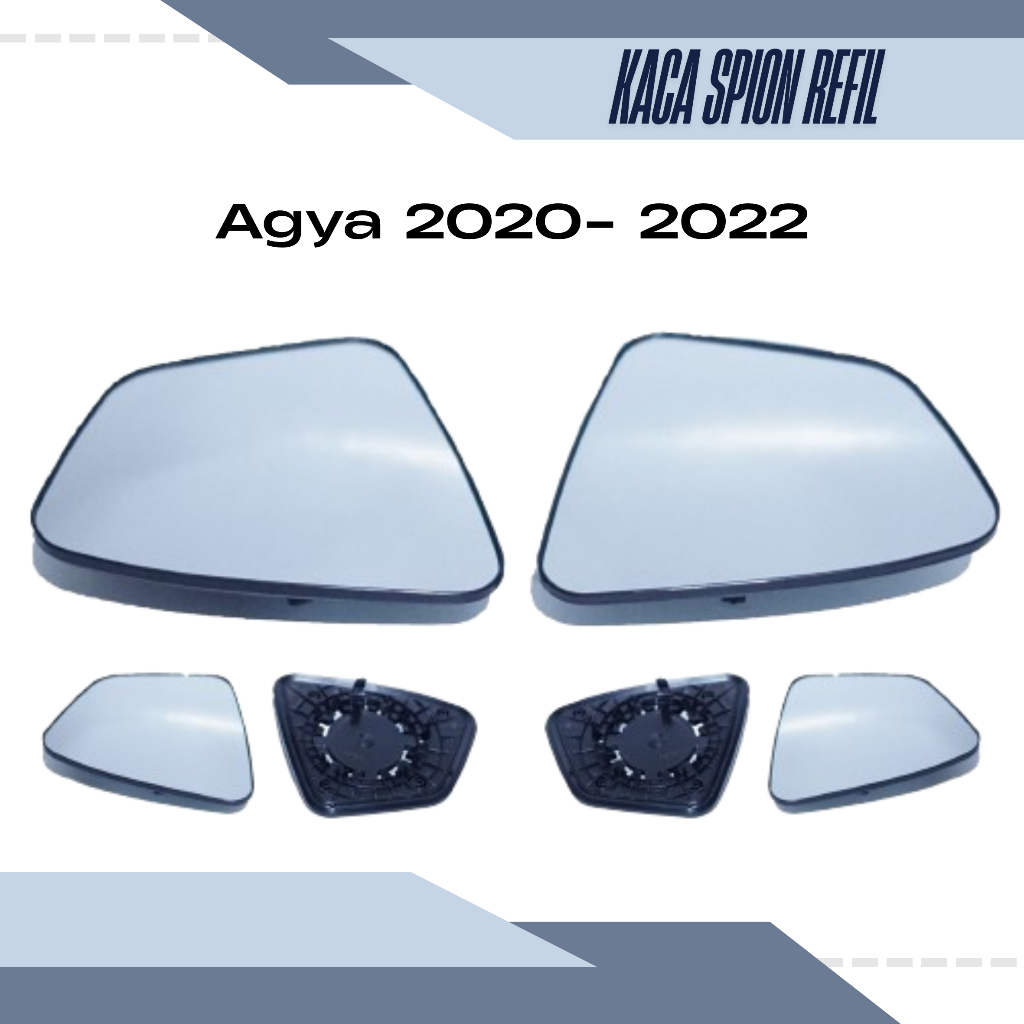 Kaca Spion Mobil Agya 2020-2022 Set Kanan Kiri