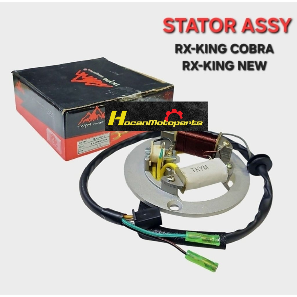SPUL SPULL STATOR ASSY SPOL CDI LAMPU RX-KING NEW RX KING COBRA BEST QUALITY