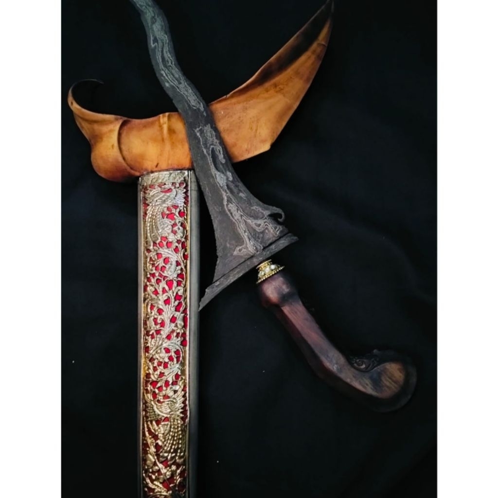 Jual Keris Murah Asli Kidang Soka Luk 9 Keris Jawa Sepuh Kuno Wingit