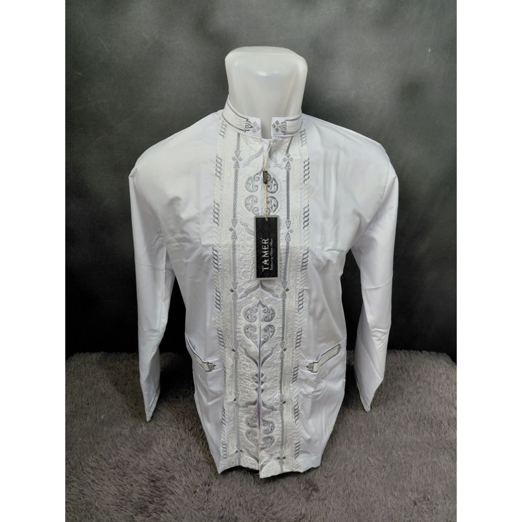 BYREDO KOKO TAMER PUTIH LENGAN PANJANG