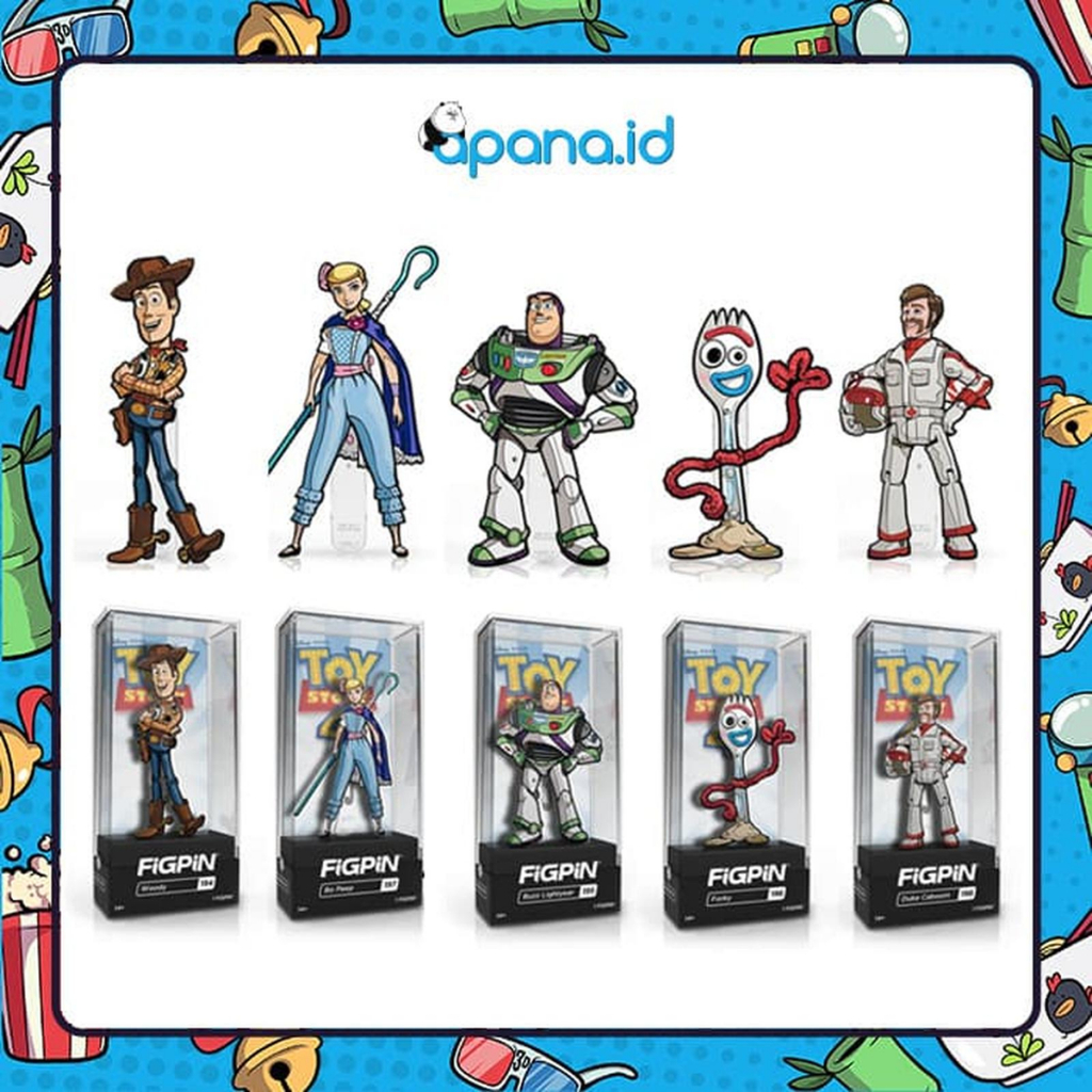 Enamel pin FIGPIN Toy Story 4 Set