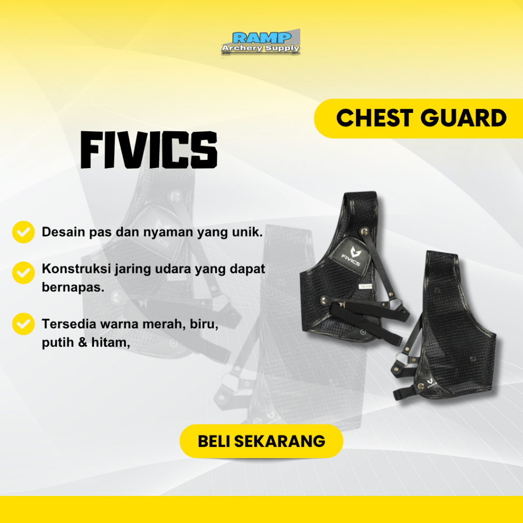 Chest Guard Fivics I Wind Chest Guard | Pelindung Dada Panahan I Protector Dada