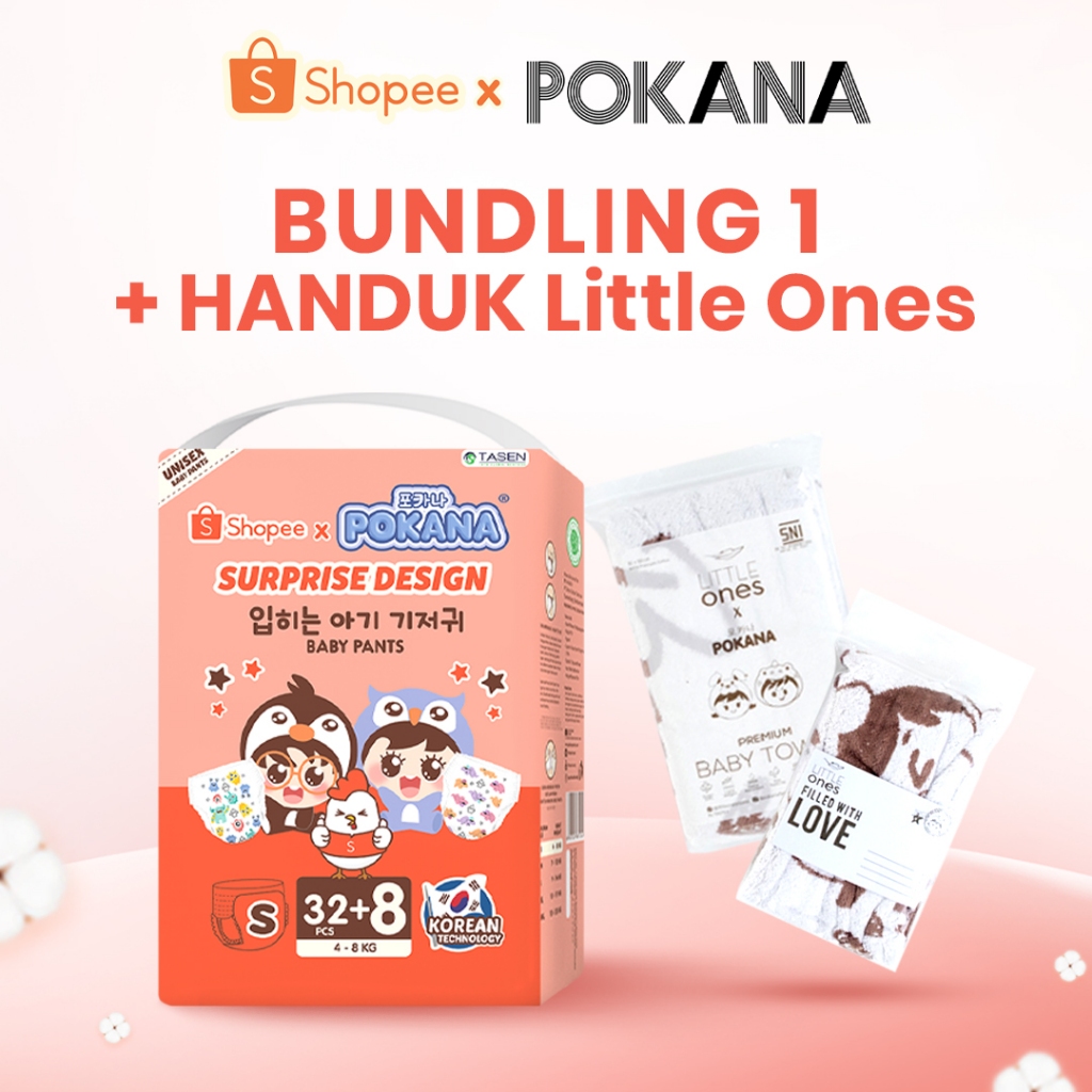Pokana x Shopee S32+8 (Bundling Little Ones Random)