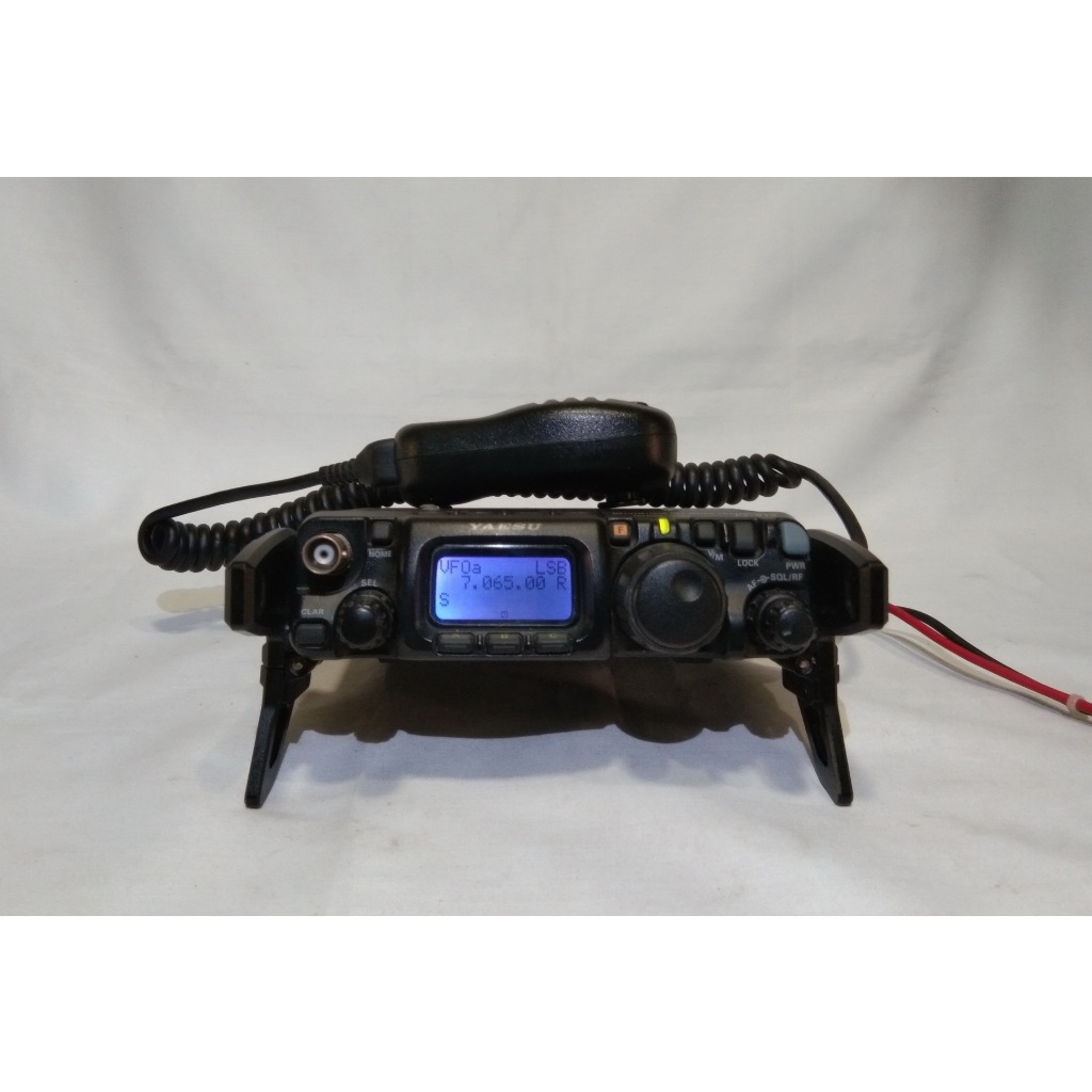 Radio HT Rig SSB Yaesu FT-818 ND All Band HF/VHF/UHF Portable Ori Japan Full Set Segel Extra Bonus