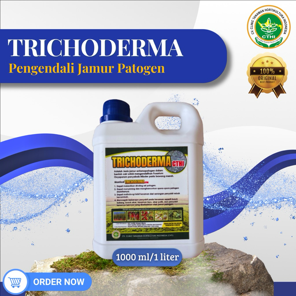 2 TRICODERMA CAIR CTHI | Fungisida Organik Alami Pengendali Jamur Patogen