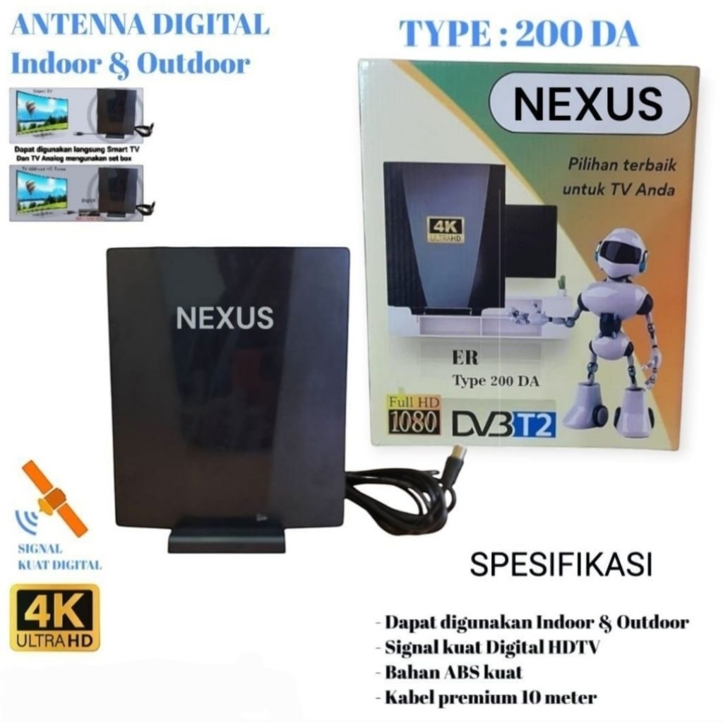 Antena  TV Digital nexus out door dan indoor / Antena Digital nexus outdoor dan indoor