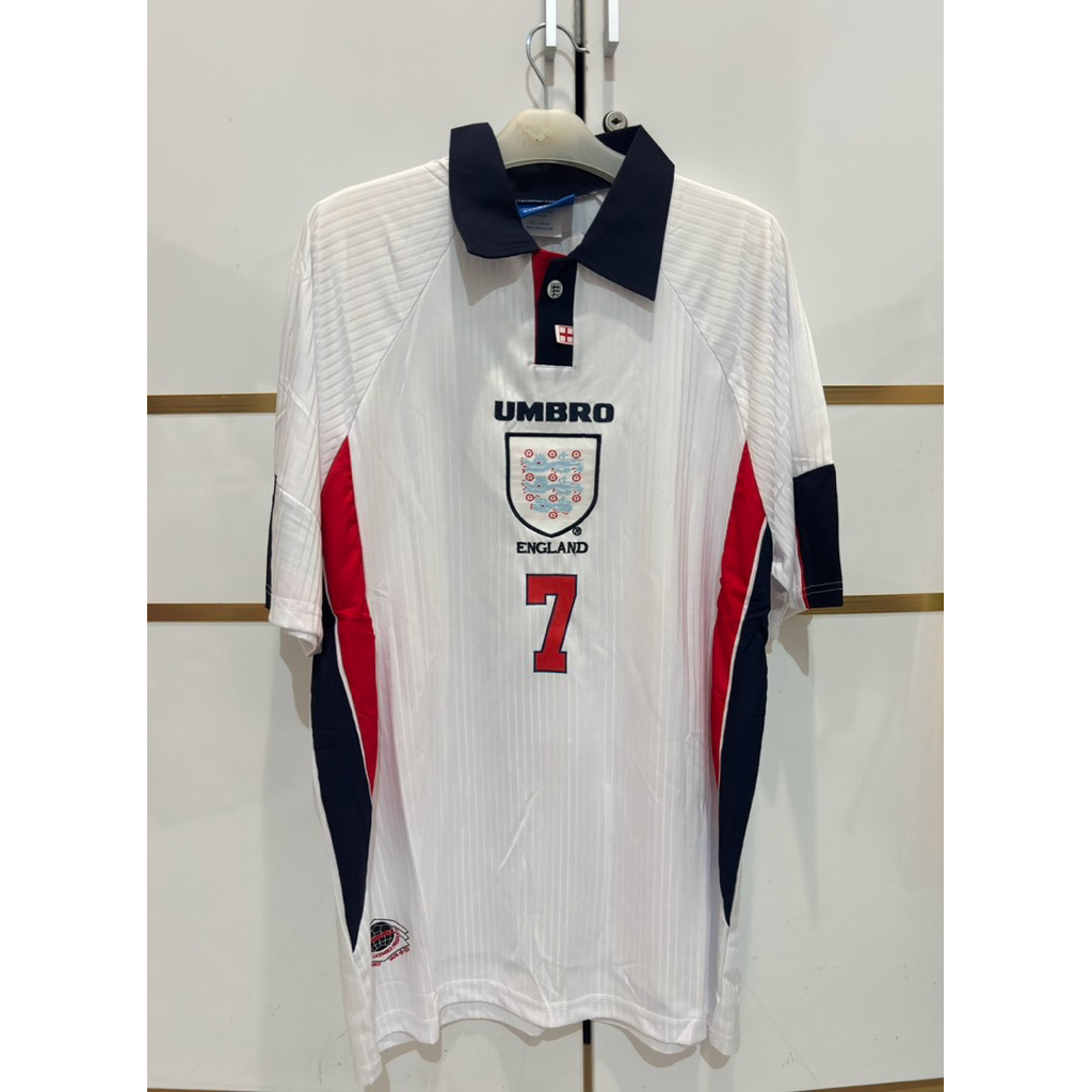 Jersey retro vintage England 1998 Beckham