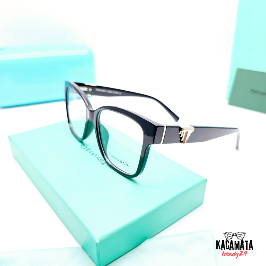 Terbaru Tiffany & Co. Premium Cat Eye Frame Wanita 25115