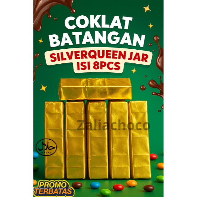 Coklat Silverqueen Patahan 8 Batang