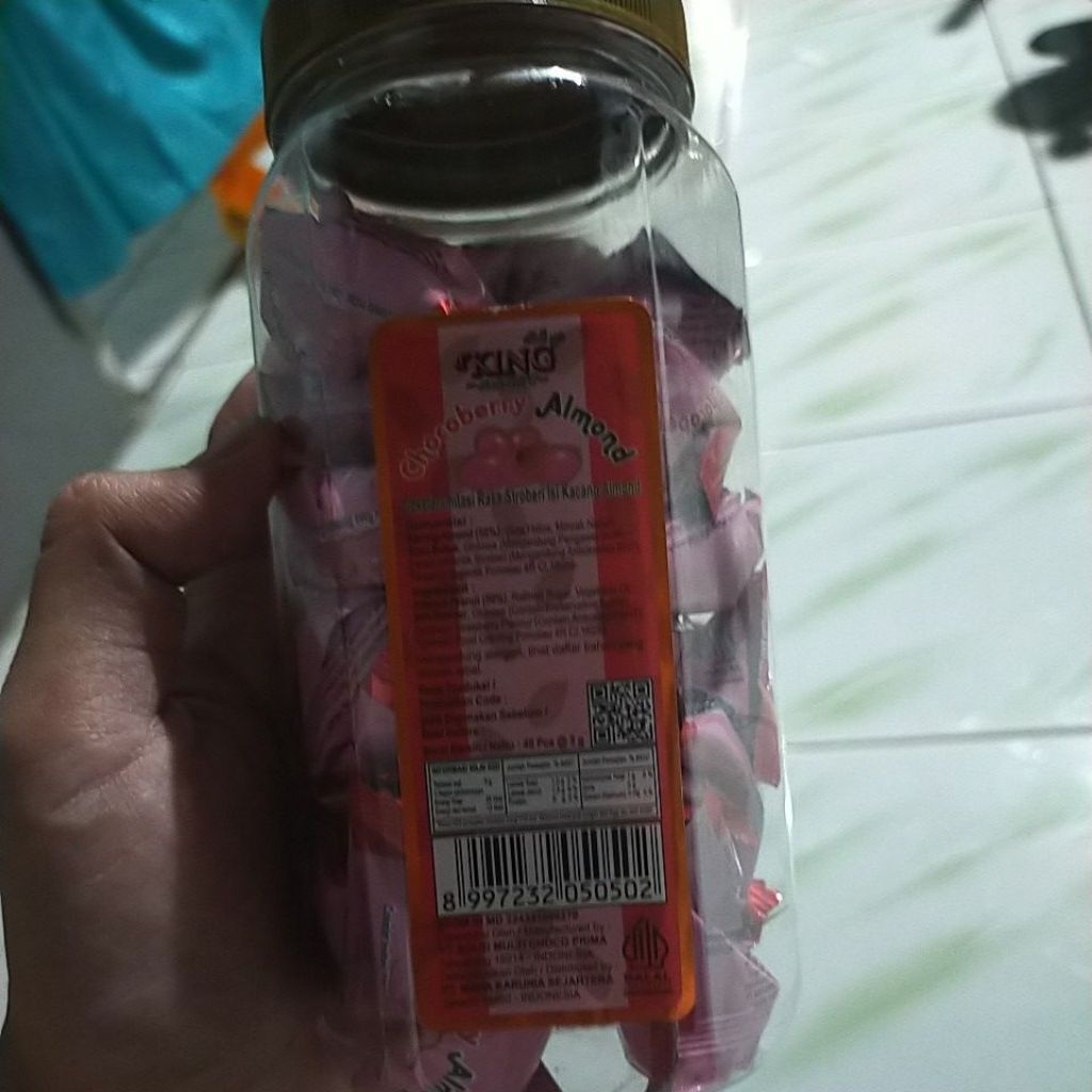 coklat king almond. coklat musdalifah