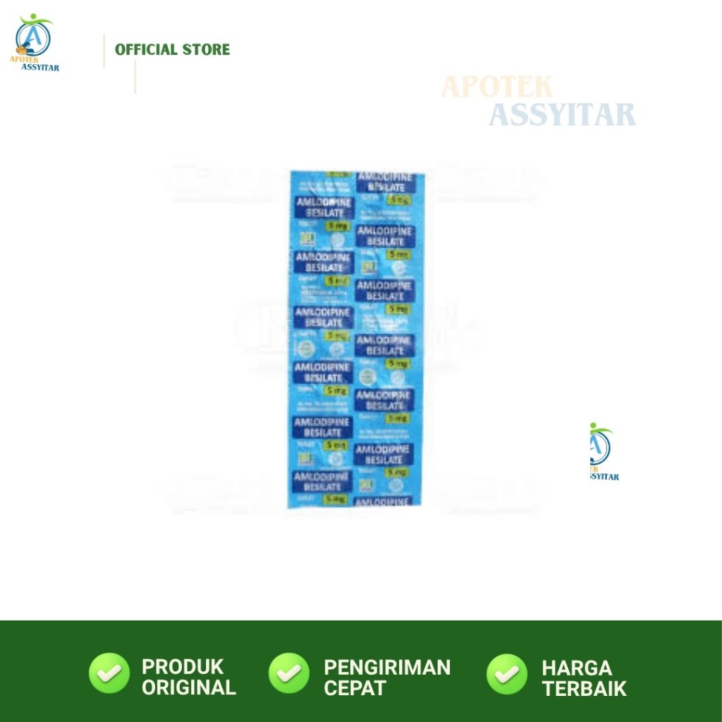 jual //amlodipine perstrip5mg