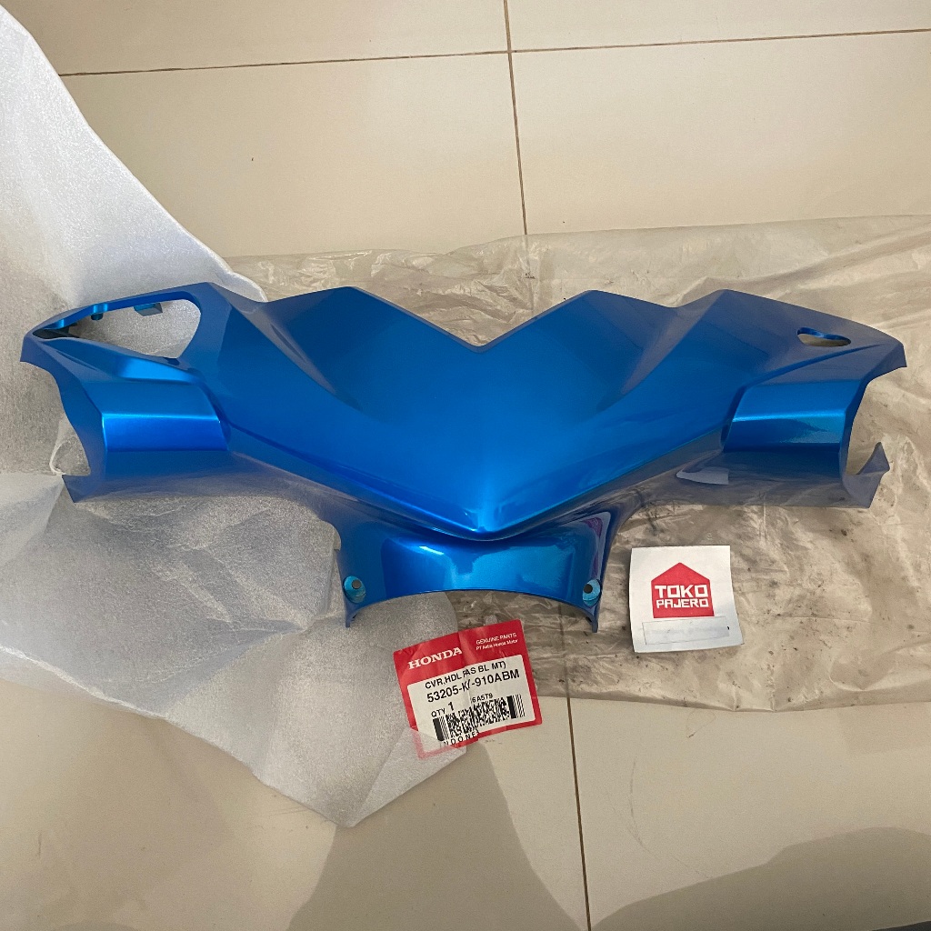 Batok Depan Beat Karbu Lama Biru Muda Original AHM