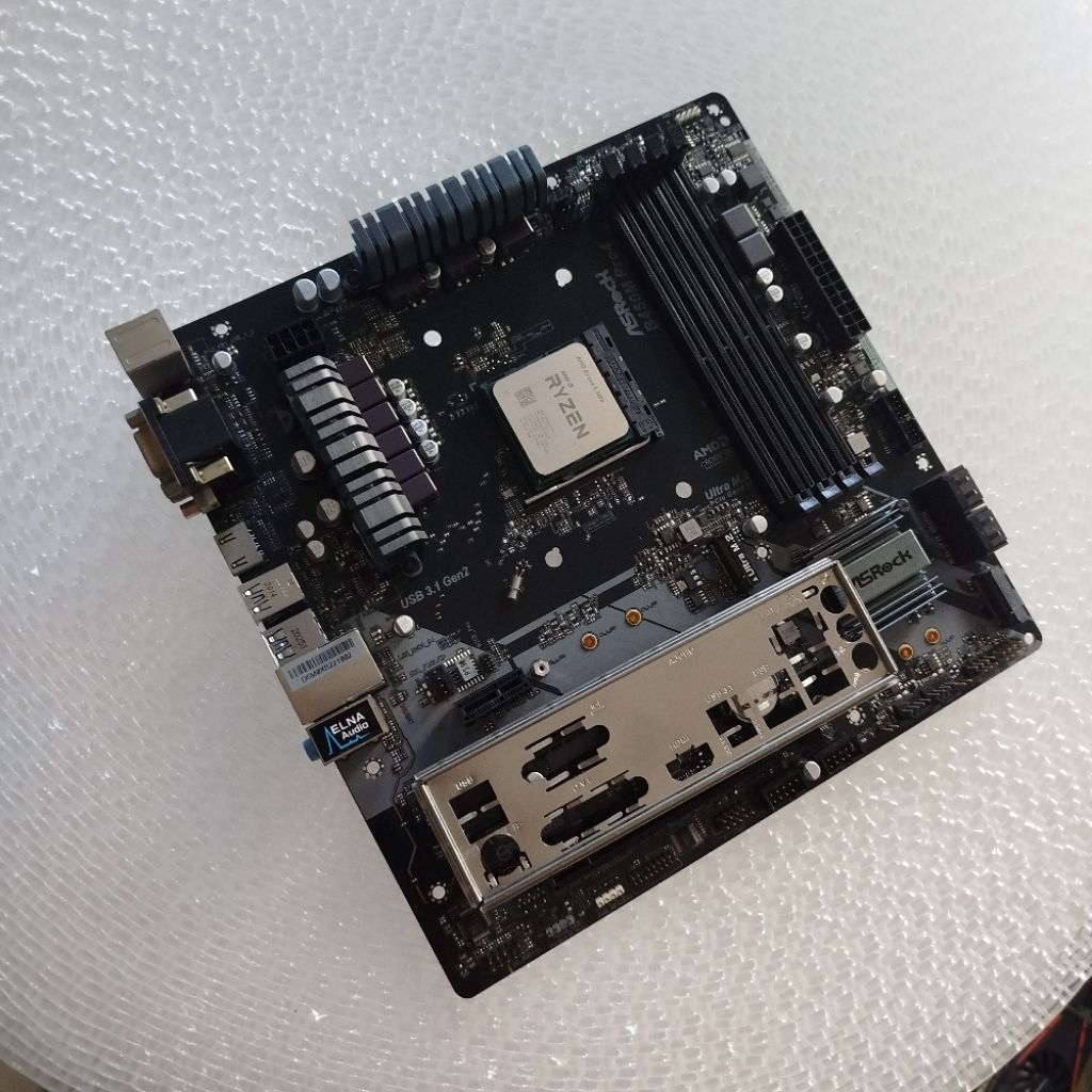 Asrock B450M Pro4 Amd Ryzen 5 3600