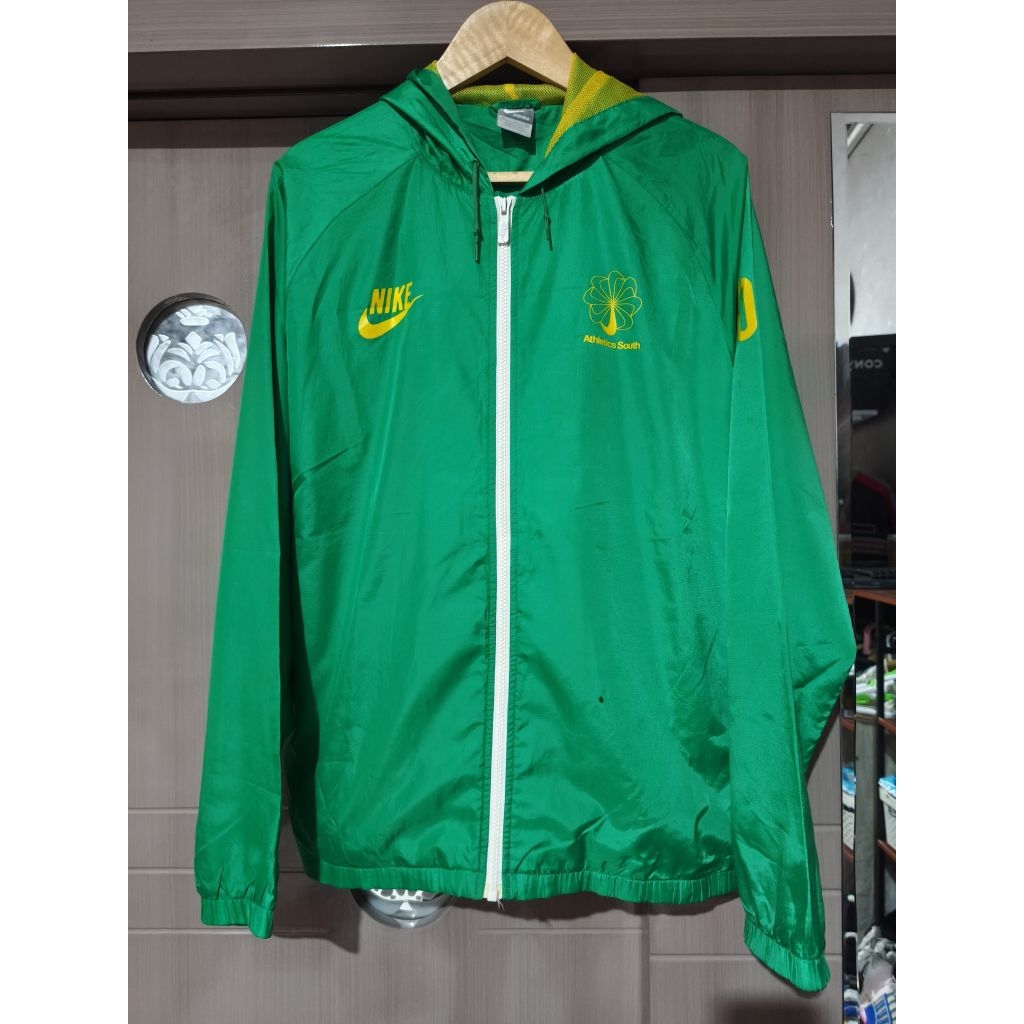 Jacket windbreaker hoodie centang