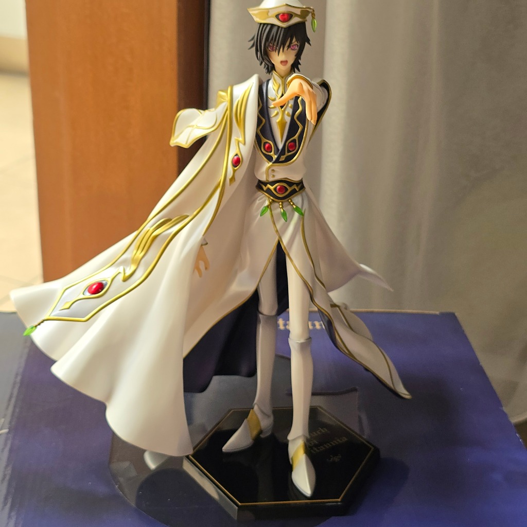 Figure 1/8 Code Geass : Hangyaku No Lelouch R2 Lelouch vi Britannia GEM Series Megahouse BIB Box Den