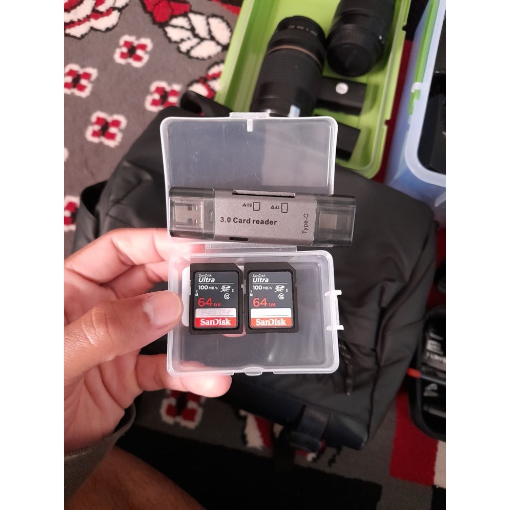 sandisk memori kamera 64gb