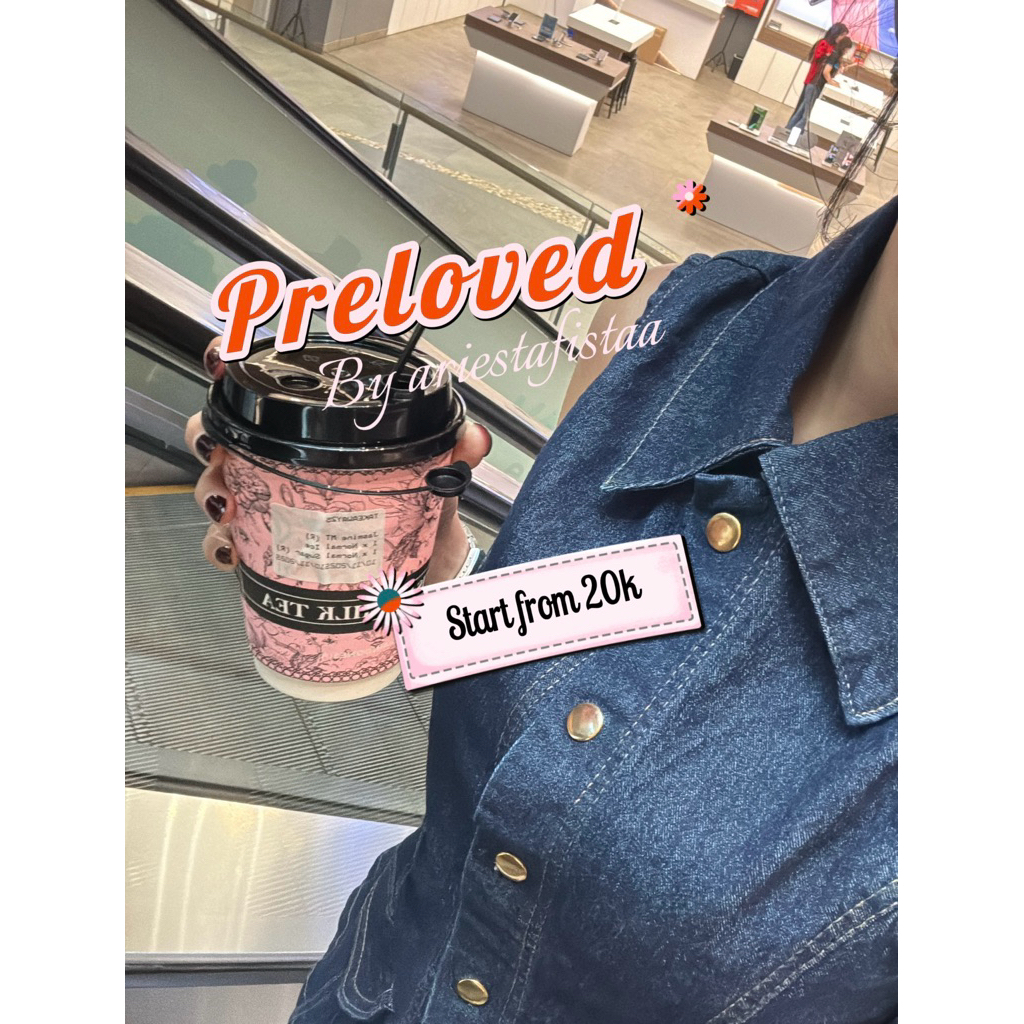 preloved 3items monica