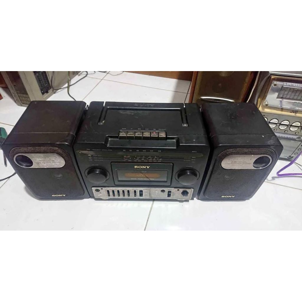 radio tape compo SONY CFS -1033S second