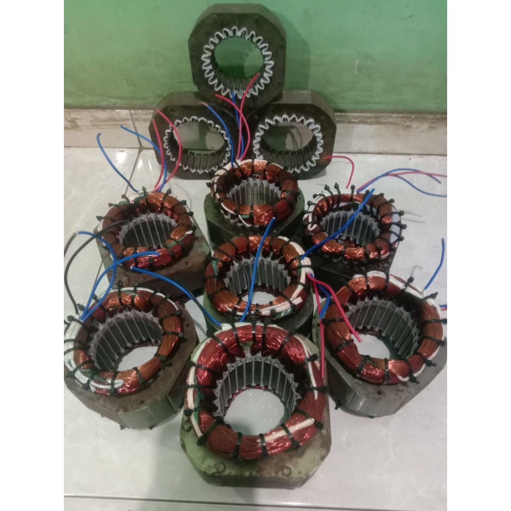 Spul Gulungan dinamo jahit dan dinamo obras lilitan spul dinamo jahit dan dinamo obras Watt 250/220V