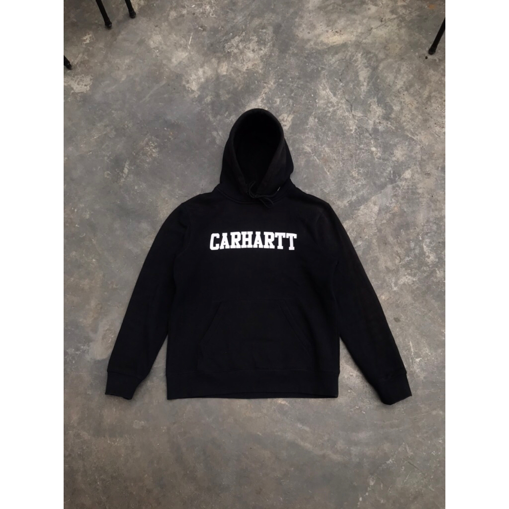 CARHARTT HOODIE COLLAGE BLACK
