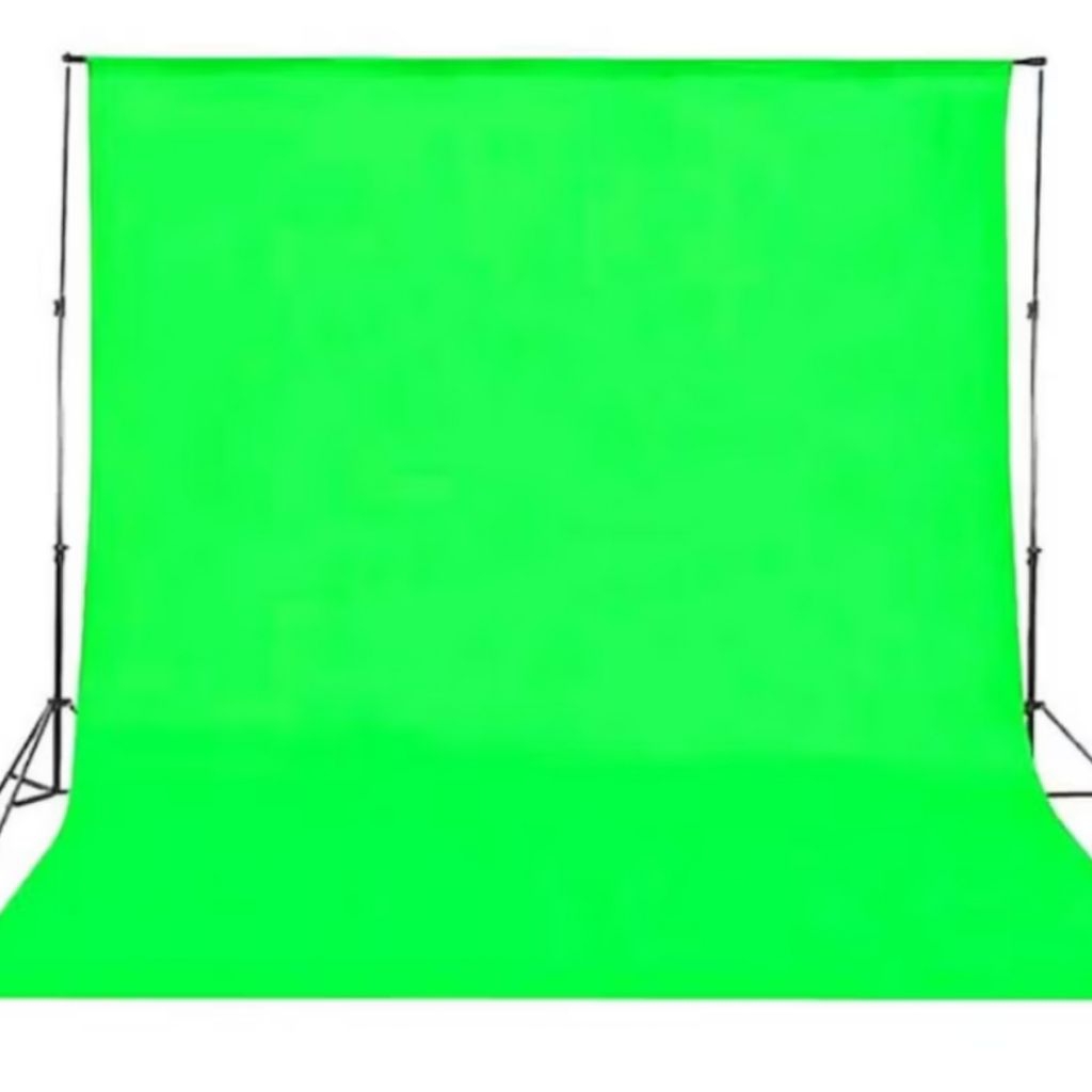 Green Screen + Stand tiang