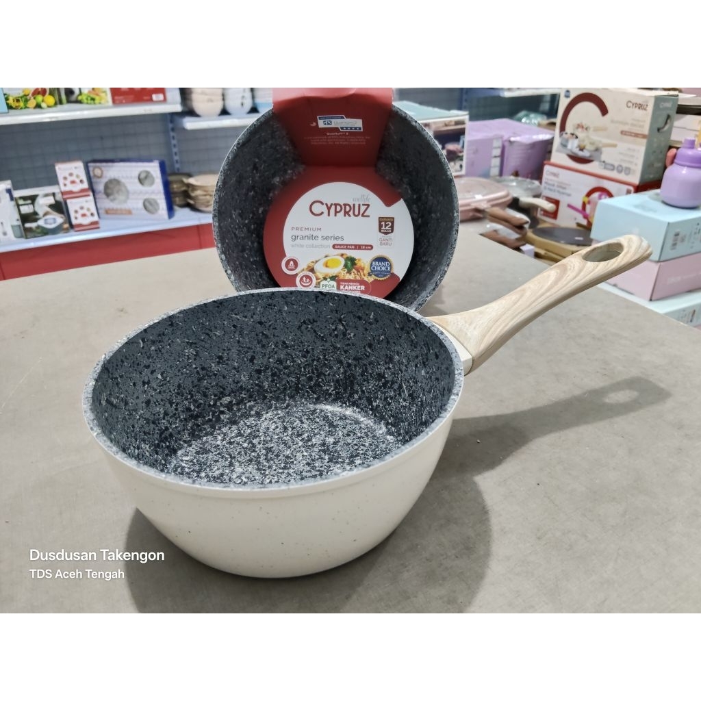 Cypruz Saucepan Granite Series 18 Cm