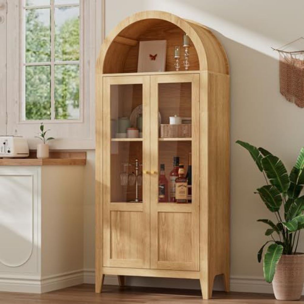 lemari hias/lemari hiasan ruang tamu minimalis/lemari hias kaca minimalis/lemari hias rak piring gel