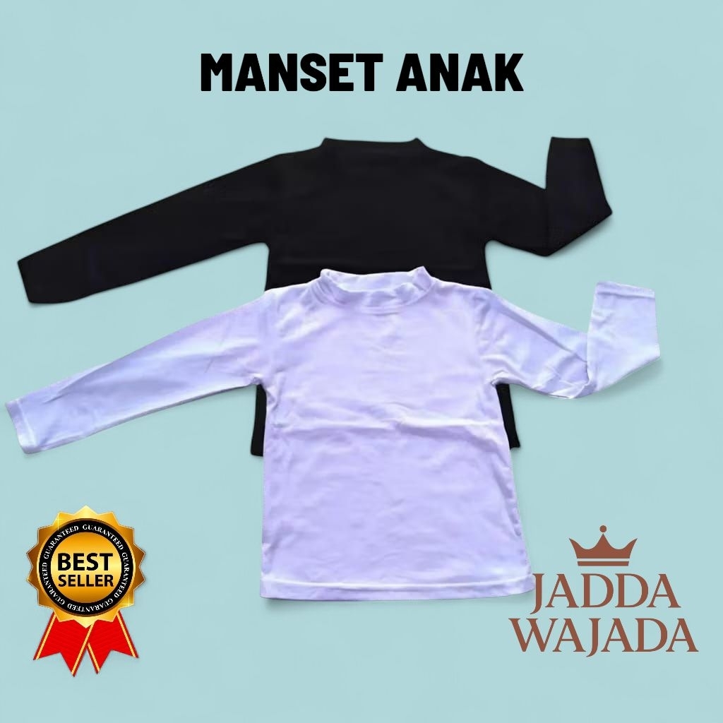 Baju Manset Anak Perempuan 2-16 Tahun Manset Anak  Lengaan Panjang Tebal Murah