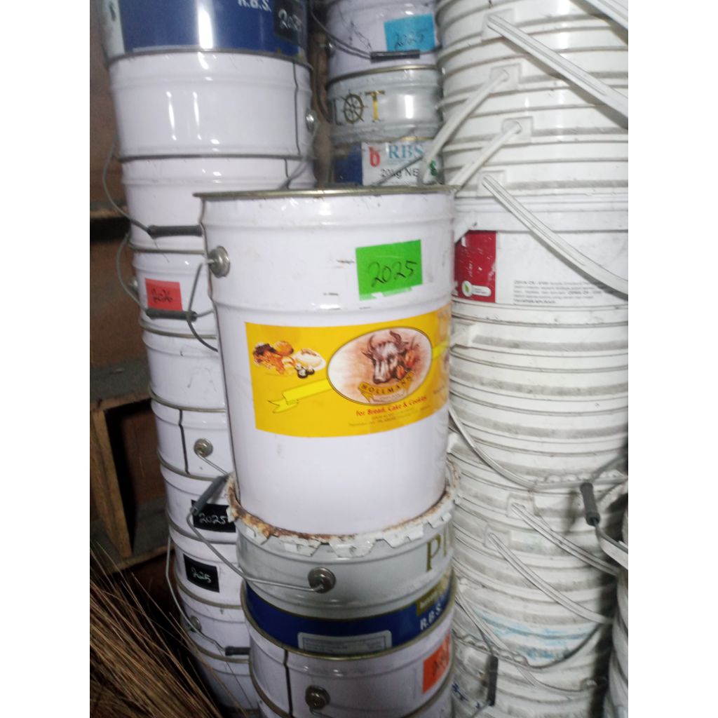 ember kaleng bekas 25 kg