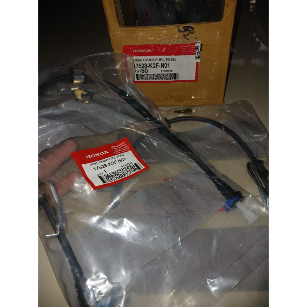 Selang Bensin 17528-K2F, Scoopy, Beat, Genio Original (2020 - keatas)