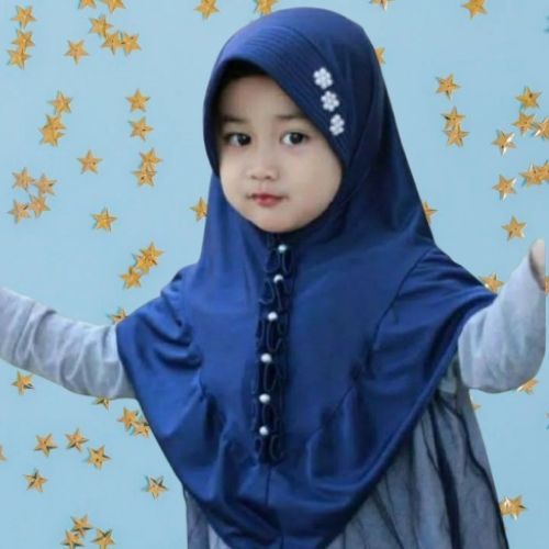 Kerudung krudung jilbab hijab instan ank Anak sekolah sd tk paud Perempuan terbaru 2025 modern kekin