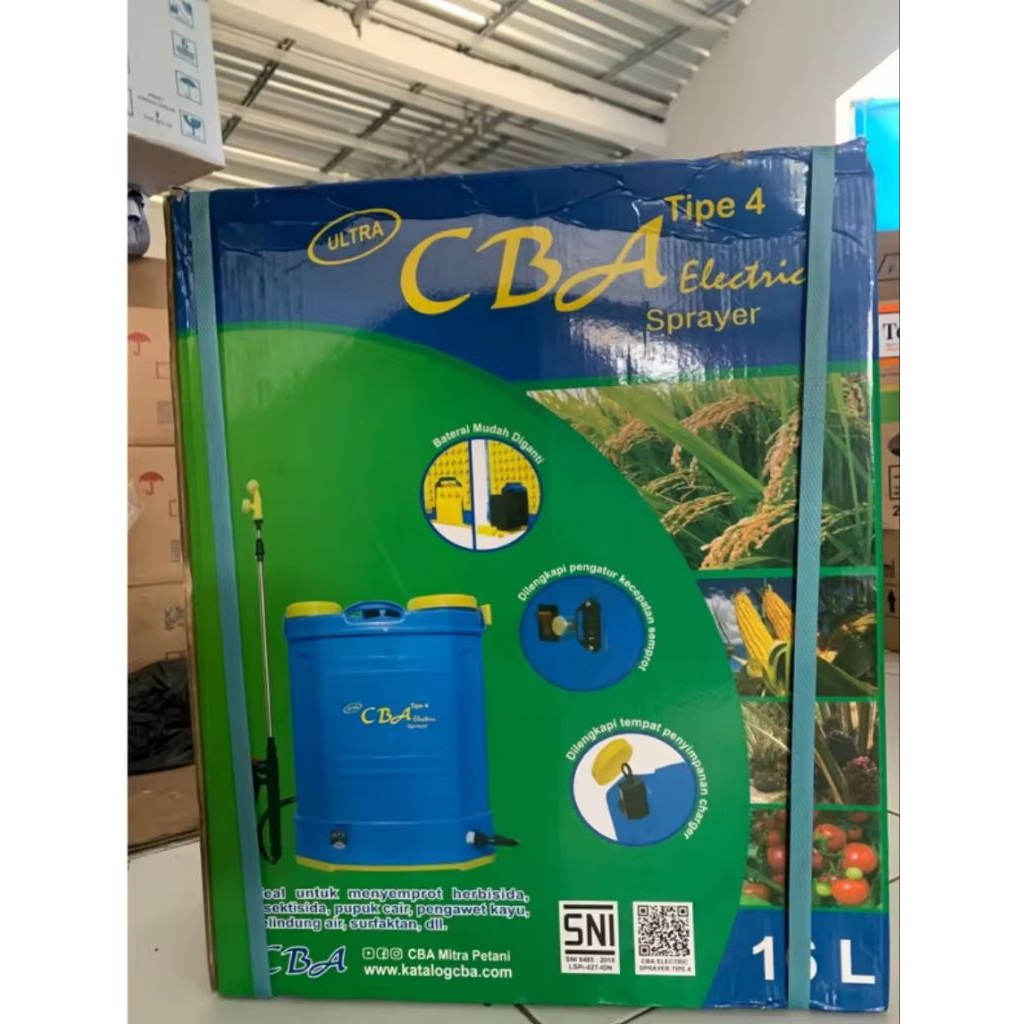 Tangki CBA Alat Semprot Tanaman  | Tangki Elektrik DGW 16L | Sprayer Electric | Tenki Elektrik