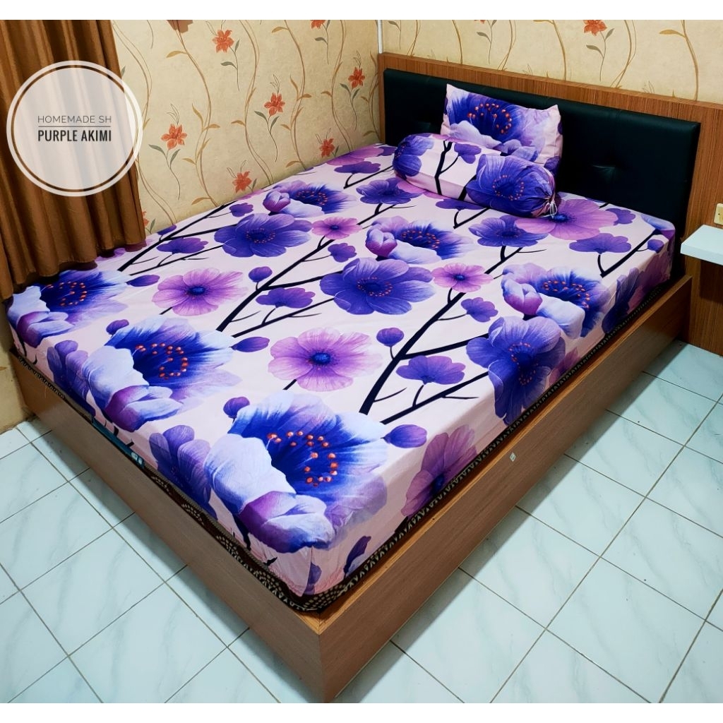 Sprei Homemade Berkualitas || Sprei Motif Karakter Kartun Anak | Ukuran 120x200, 160x200, dan 180x20